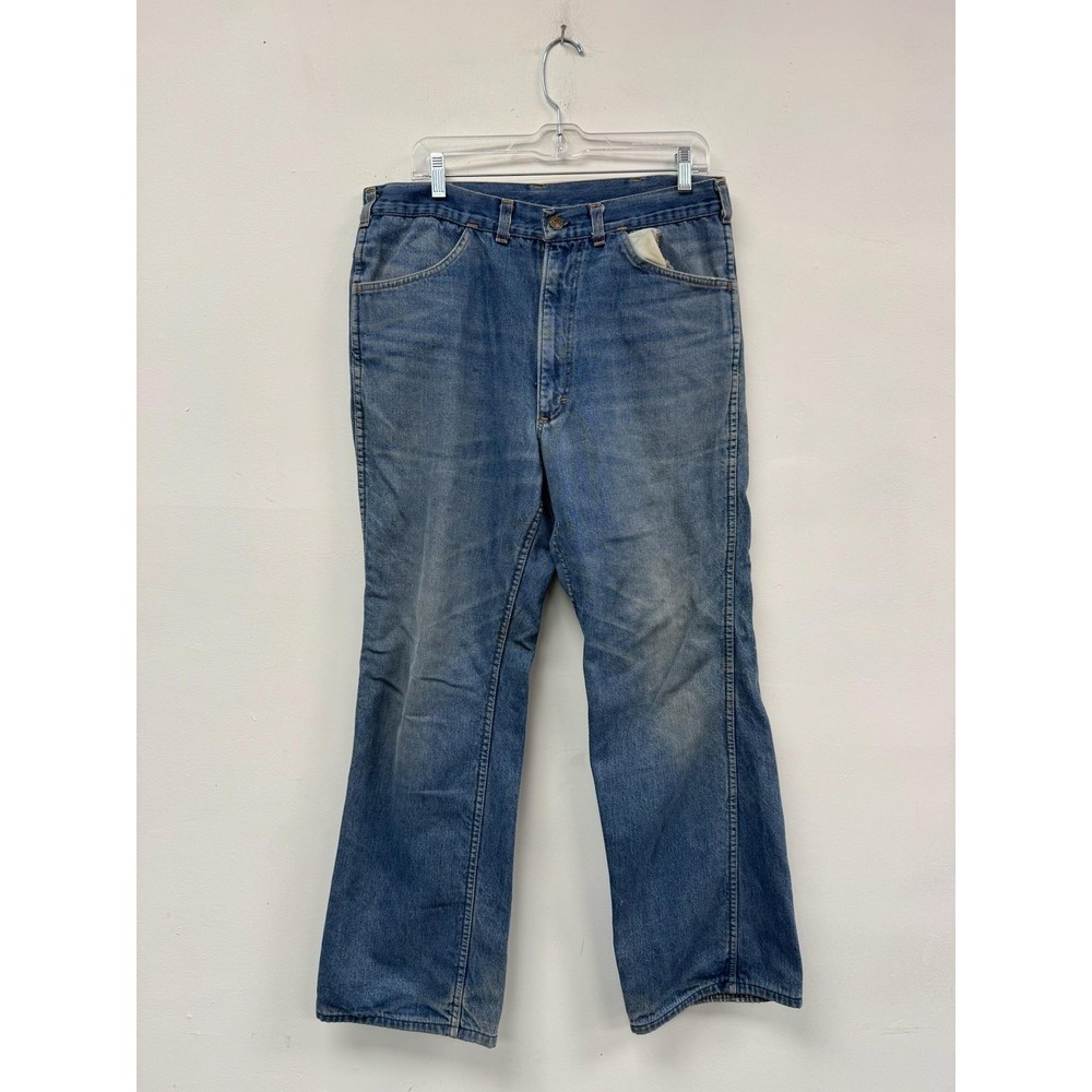 Vintage OshKosh B'gosh Jeans Mens 34x28 Lined‎ Denim Relaxed Straight Wash 80s